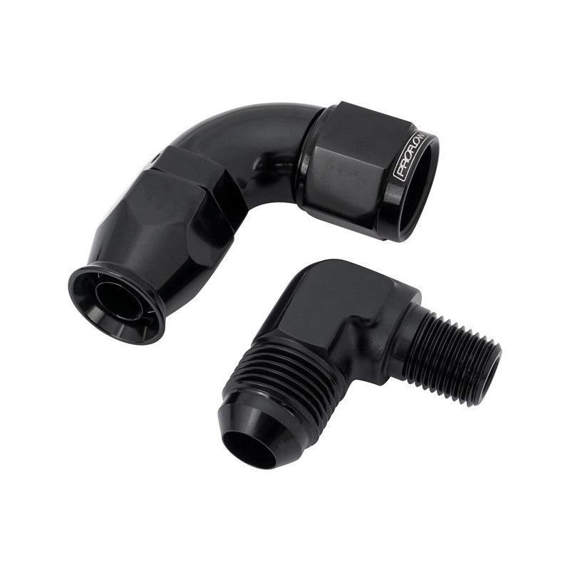 Proflow Transmission Dipstick, Braided Stainless Black, Billet Handle, F/W & B/H Mounts Supplied, C4,C10, Front Pan Fill, Semi Finished, Kit - PFE-XTD-30C4PANSF