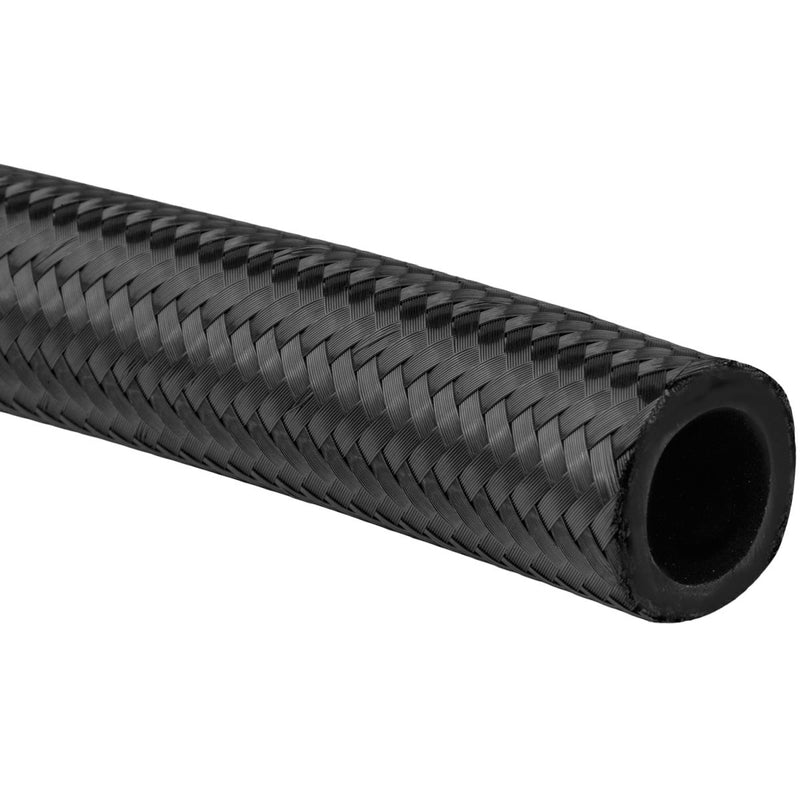 Proflow Black Stainless Braided Hose -08AN 1 Metre Length - PFE100-08BK-1 PFE100-08BK-1