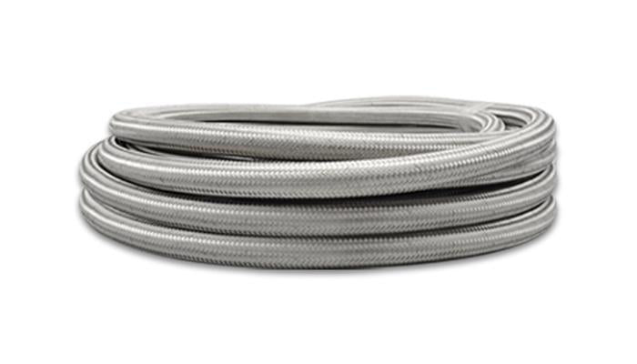 Proflow Stainless Braided Hose -08AN 50 Metre Length Bulk - PFE100-08R-50 PFE100-08R-50