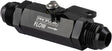 Proflow Valve, Shut-Off, Aluminium, Black, -8 AN Male Threads, Each - PFE1000-08B PFE1000-08B