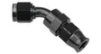 Proflow 5/16in. Tube 45 Degree To Female -06AN Hose End Tube Adaptor, Black - PFE112-05BK PFE112-05BK