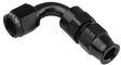 Proflow 3/8in. Tube 90 Degree To Female -06AN Hose End Tube Adaptor, Black - PFE113-06BK PFE113-06BK