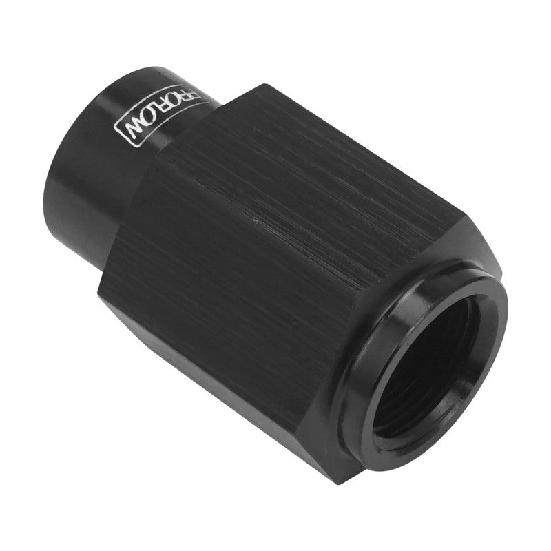 Proflow Fuel Pressure Gauge Adaptor Fitting, Suits GM LS Engines, AN4 Female to 1/8'' NPT, Black, Each - PFE147-02BK PFE147-02BK