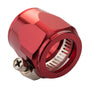 Proflow Aluminium Hex Hose Finisher Clamp 40.6mm ID, Red - PFE150-20R PFE150-20R