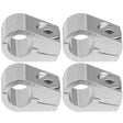 Proflow Aluminium 3/8in. Single Hose Line Clamp, 4 Pack - PFE159-06 PFE159-06