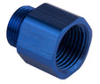 Proflow Carburettor Inlet Hose Fuel Adaptor, Holley, Quick Fuel, 5/8in. x 18 Inverted To 9/16 x 24, Blue - PFE161-01 PFE161-01