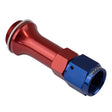Proflow Carburettor Inlet Hose End Female -06AN To 9/16 x 24 For Demon, Red/Blue - PFE161-06-01 PFE161-06-01