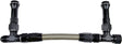 Proflow Fuel Line kit, Holley Ultra HP (9.75" Width) -08AN, Single Inlet, Swivel-Seal, Stainless Steel Hose, Black - PFE165-08BK PFE165-08BK