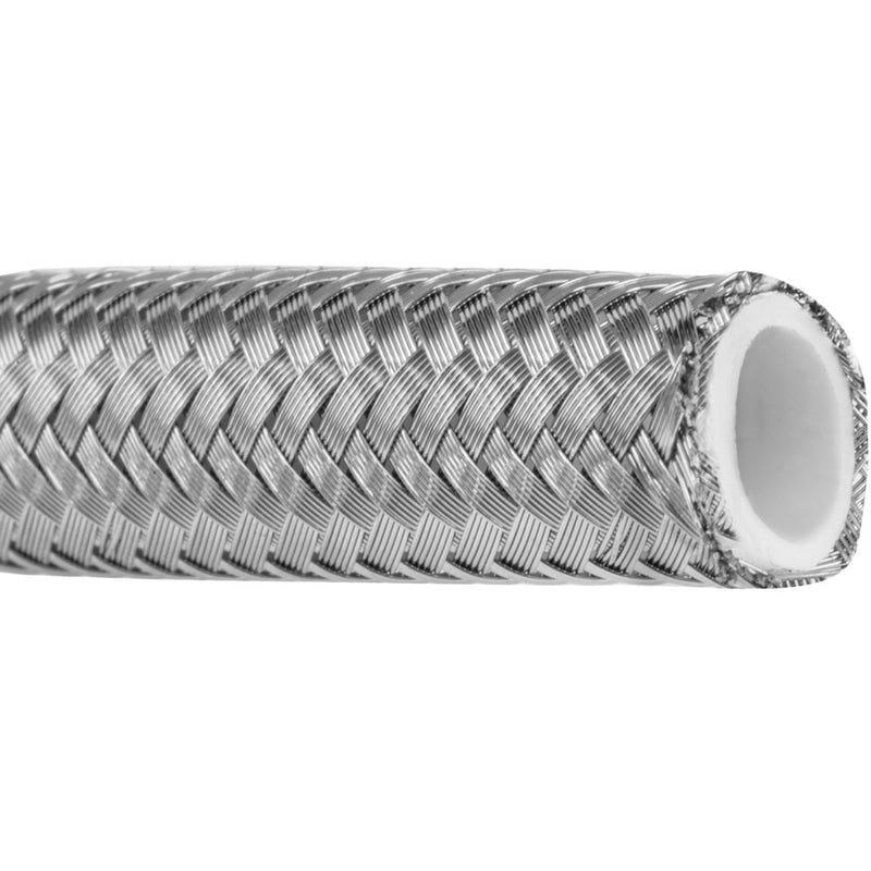 Proflow Stainless Steel Braided PTFE Hose -08AN 25m Roll Bulk - PFE200-08-25 PFE200-08-25