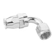 Proflow Aluminium 90 Degree Hose End Hose End For -12AN PTFE Hose, Polished - PFE203-12DHP PFE203-12DHP