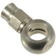 Proflow Stainless Steel Banjo Hose End 7/16 Short Straight For -03AN PTFE Hose - PFE213-03S PFE213-03S