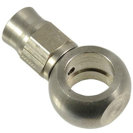 Proflow Stainless Steel Banjo Hose End 7/16 Short Straight For -03AN PTFE Hose - PFE213-03S PFE213-03S