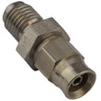 Proflow Stainless Steel Male Hose End 7/16 x 20 To -04AN PTFE Hose - PFE223-04 PFE223-04