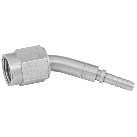 Proflow Stainless Steel 45 Degree -03AN Hose End Crimp Style - PFE266-03 PFE266-03
