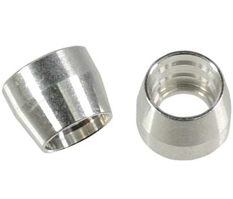 Proflow Aluminium Olive Insert Aluminium For -04AN PTFE Line (Qty 5) - PFE299-04D PFE299-04D