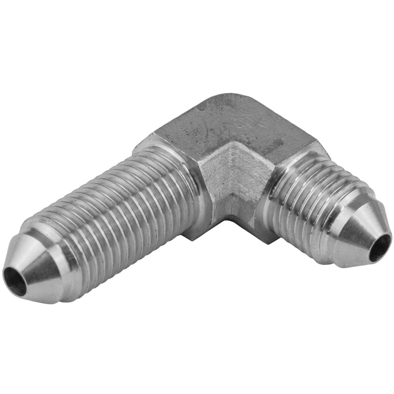 Proflow Stainless Steel Hose End 90 Degree -03AN Bulkhead - PFE323-03 PFE323-03