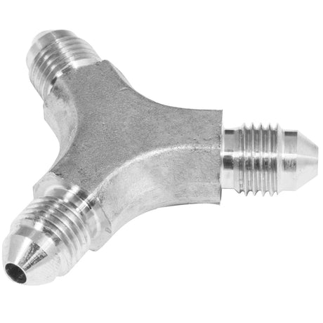 Proflow Stainless Steel Male Hose End -04AN 3 Way distribution block - PFE327-04 PFE327-04