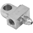 Proflow Stainless Steel Brake Adaptor Tee Block 3/8in. x 24 x 2 & -03AN Male x 1 - PFE329 PFE329