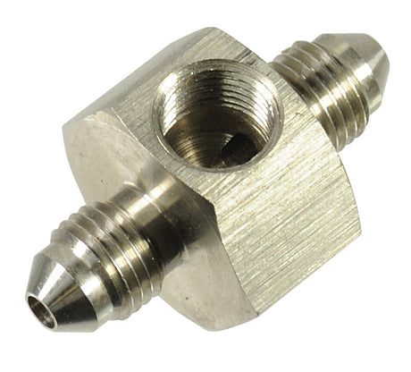Proflow Stainless Steel Brake Flare Union adaptor -03AN, 1/8in. NPT Port - PFE334 PFE334