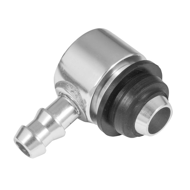 Proflow Brake Booster Check Valve, Aluminium, Clear Anodised, 3/8in. Hose Barb - PFE350-01 PFE350-01