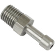 Proflow Stainless Brake Adaptor 1/16 NPT To 5/32in. Barb - PFE358 PFE358