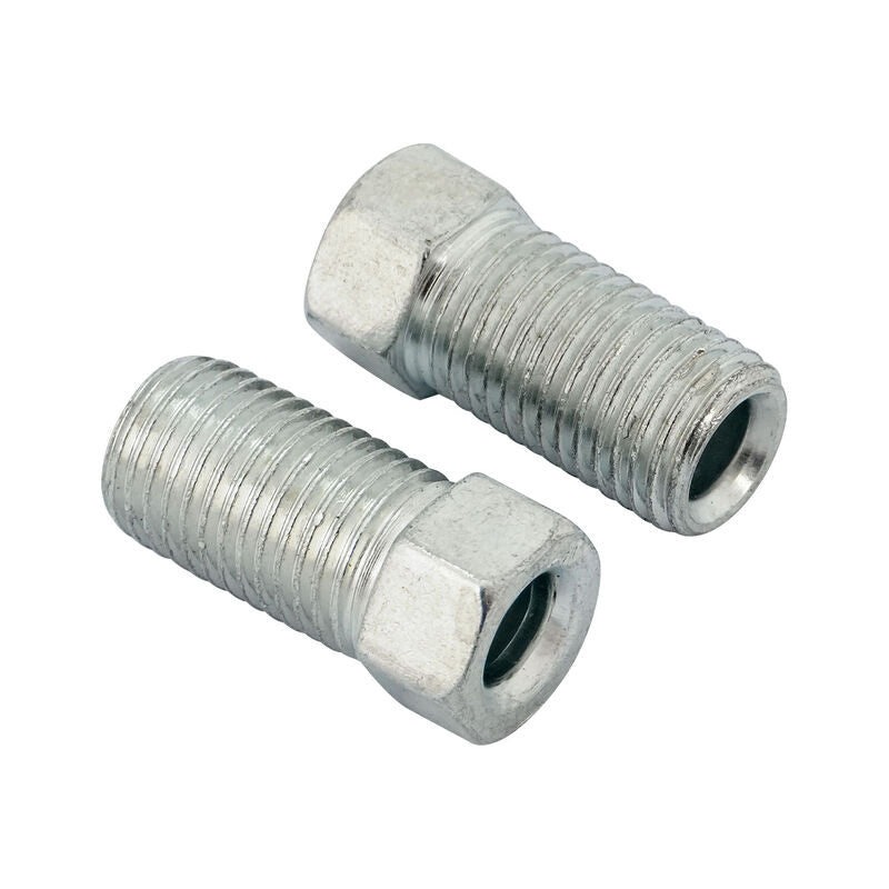 Proflow Brake Hard Line Tube Nut, 3/8"in-24-Long Steel, For 3/16in. Pipe, Qty 2 - PFE361-L PFE361-L