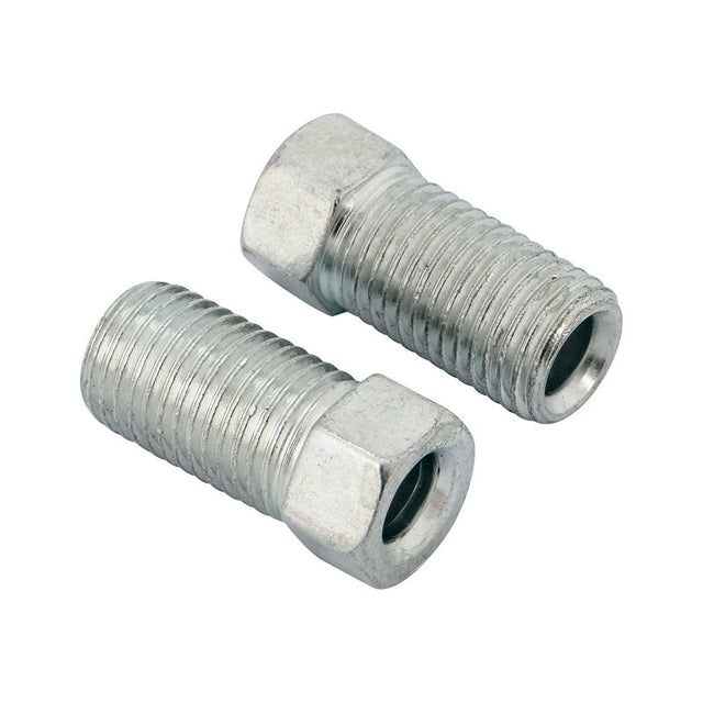 Proflow Brake Hard Line Tube Nut, 3/8"in-24-Long Steel, For 3/16in. Pipe, Qty 2 - PFE361-L PFE361-L