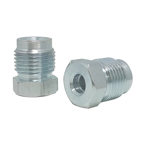 Proflow Brake Hard Line Tube Nut 9/16''-20 Steel, for 3/16 Pipe, Qty 2 - PFE362 PFE362