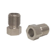 Proflow Brake Hard Line Tube Nut 3/8in. x 24 Stainless, for 1/4 pipe Qty 2 - PFE364 PFE364