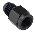 Proflow Female Adaptor 1/8in. NPT Straight To Male -03AN, Black - PFE370-03BK PFE370-03BK