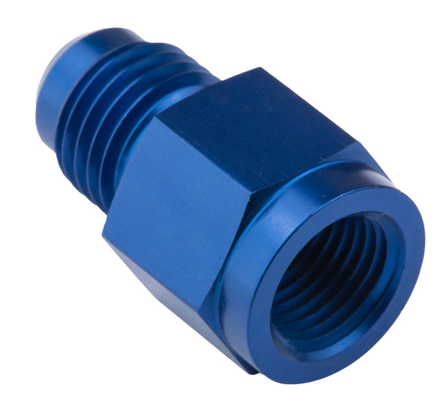 Proflow Female Adaptor 1/8in. NPT Straight To Male -03AN, Blue - PFE370-03 PFE370-03