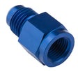 Proflow Female Adaptor 1/8in. NPT Straight To Male -04AN, Blue - PFE370-04 PFE370-04