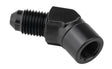 Proflow Female Adaptor 45 Degree Adaptor 1/8in. NPT To Male -04AN, Black - PFE371-04BK PFE371-04BK