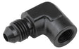 Proflow Female 90 Degree Adaptor 1/8in. NPT To Male -03AN, Black - PFE373-03BK PFE373-03BK