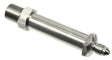 Proflow Chrome Through Frame Hose End Bulkhead 2.560 Max Rail Width, .560in Hole 1/8in. NPT id To -03AN Male, Sold In Pairs - PFE385-03CH PFE385-03CH