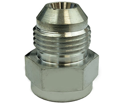 Proflow Female 1/2in. x 20 Inverted Flare To Male -08AN Steel Adaptor - PFE387-08 PFE387-08
