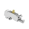 Proflow Brake Proportioning Valve, Fixed, Dual Inlet, 3 Outlets, Chrome Front/rear Disc Brakes - PFE394C PFE394C