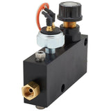 Proflow Adjustable Proportioning Valve Block , brake switch , Black Aluminium, Kit - PFE398 PFE398