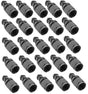 Proflow Bulk Straight Push Lock Hose End Barb 5/16'' To Female -06AN, Black 25pc - PFE401-05BK-25 PFE401-05BK-25