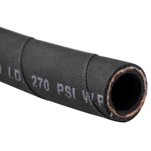 Proflow Black Industrial Push Lock Hose -04AN (1/4'') 10 Metre Length - PFE420R-04BK-10 PFE420R-04BK-10