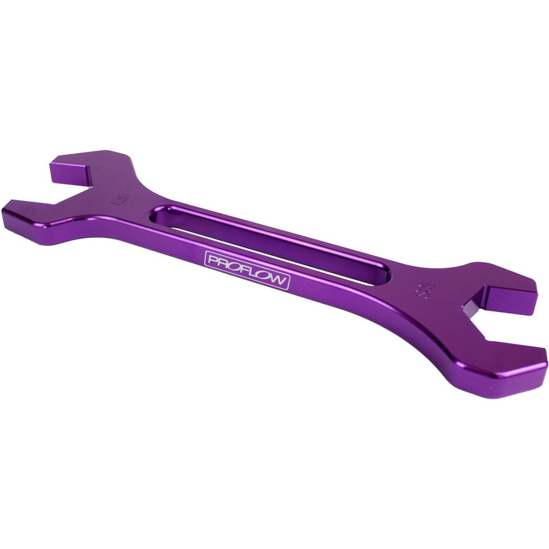 Proflow Billet Aluminium AN Double Ended Wrench Spanner -10-12 - PFE432-10-12 PFE432-10-12