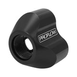 Proflow 3-Port Distribution Block Adaptor, Fuel Log, 3x AN8 ORB to 1x AN10 ORB, Billet, Black - PFE453BK PFE453BK