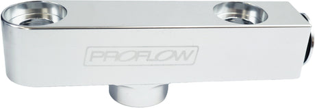 Proflow Dual Bosch Fuel Pump Fuel Log 76mm Centre Distance M12x1.5 Thread, Polished - PFE459 PFE459
