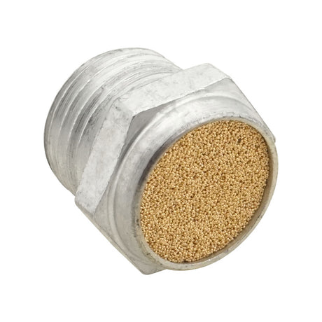 Proflow Diff Housing Breather / Vent, Universal Tank Breather, Sintered Bronze, -06AN 9/16-18unf - PFE464-02 PFE464-02