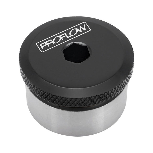 Proflow Oil Filler Cap, Weld-On, Steel Bung with Aluminium Cap, For Differentials, Oil Tanks, 1.50'', Each - PFE465-20 PFE465-20