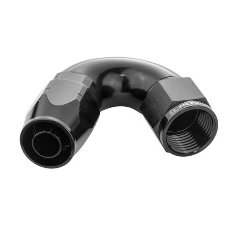 Proflow Fitting Hose End 150 Degree Full Flow -10AN, Black - PFE505-10BK PFE505-10BK