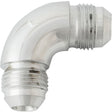 Proflow 90 Degree Union Flare Adaptor Fitting -08AN, Polished - PFE521-08HP PFE521-08HP