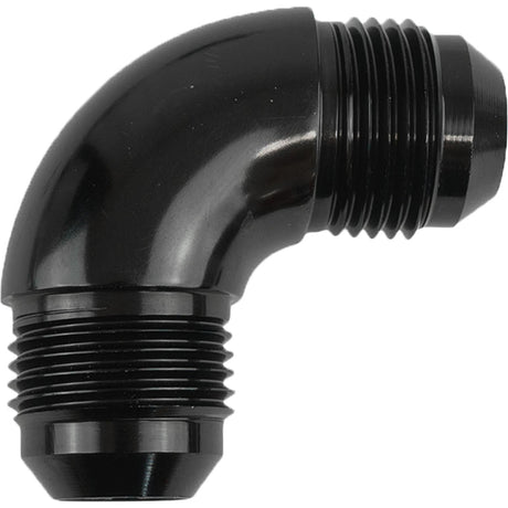 Proflow 90 Degree Union Flare Adaptor Fitting -12AN, Black - PFE521-12BK PFE521-12BK