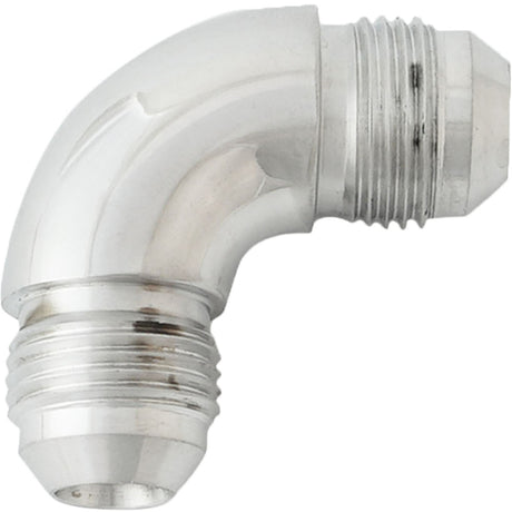 Proflow 90 Degree Union Flare Adaptor Fitting -12AN, Polished - PFE521-12HP PFE521-12HP