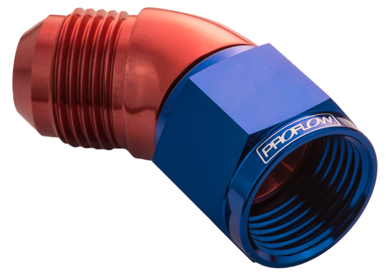 Proflow 45 Degree Full Flow Adaptor Male To Female -04AN - PFE542-04